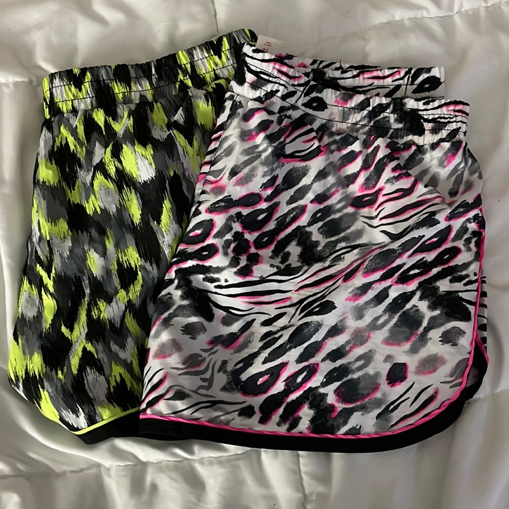 Justice - active shorts lot - 2 pairs size 18